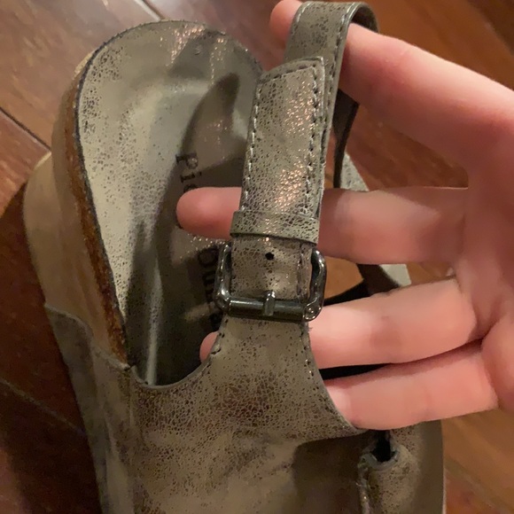 Pierre Dumas leather open toed heels - Picture 7 of 9